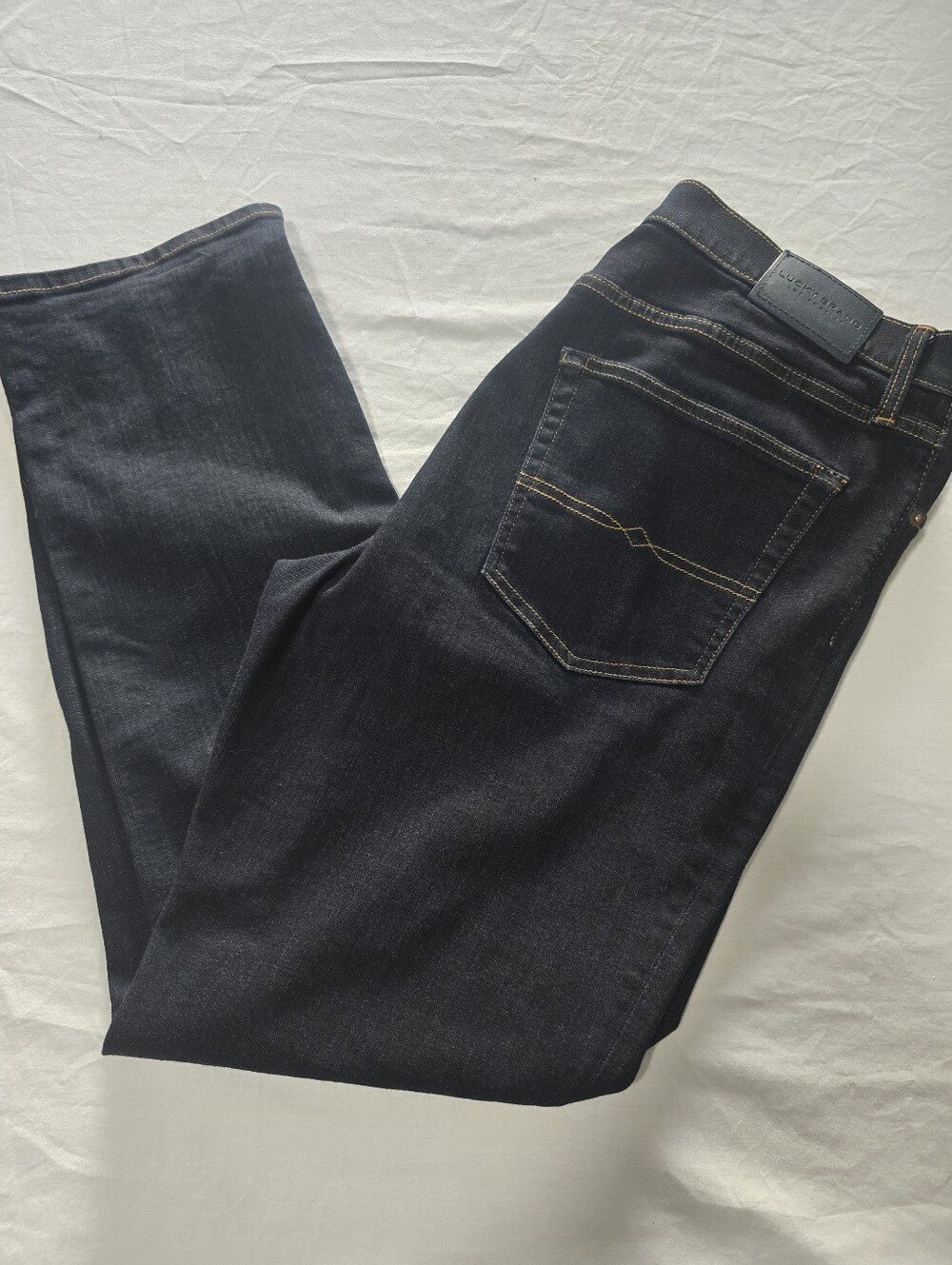 Lucky Brand 223 Straight Leg Denim Jeans Mens 36x32 EUC